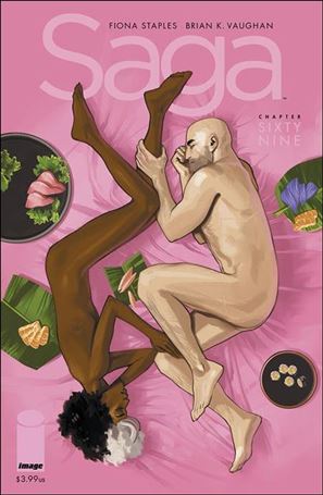 Saga issue 69 Fiona Staples Cover