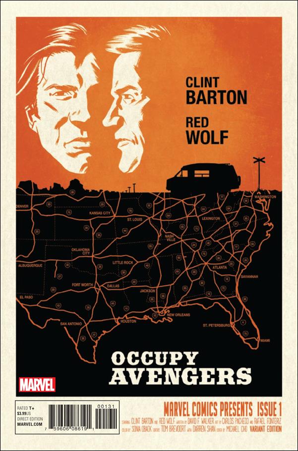 Occupy Avengers issue 1-C Michael Cho Cover