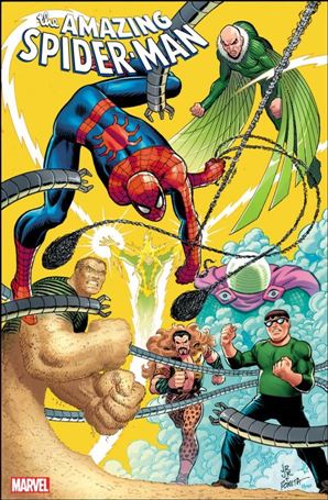 Amazing Spider-Man (2022) issue 34-C John Romita Jr. & John Romita Sr. Cover