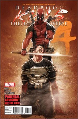 Deadpool Kills the Marvel Universe issue 4 Kaare Andrews Cover