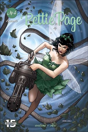 Bettie Page: Unbound issue 4-D Julius Ohta Cover