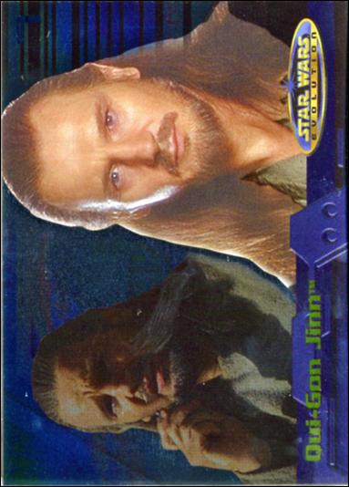 Star Wars Evolution (Evolution A Subset) card 11A Qui-Gon Jinn