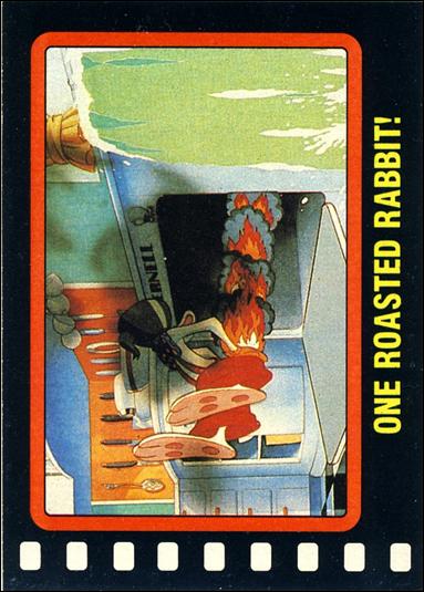 Who Framed Roger Rabbit? (Base Set) card 14 One Roasted Rabbit!