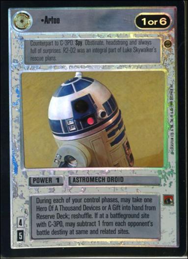 Star Wars: Reflections: A Collector's Bounty (Base Set) card 65 Artoo