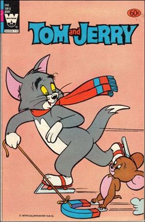 Tom and Jerry issue 340-B White Logo