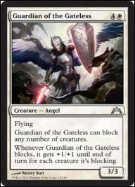 Magic the Gathering: Gatecrash (Base Set) card 14 Guardian of the Gateless