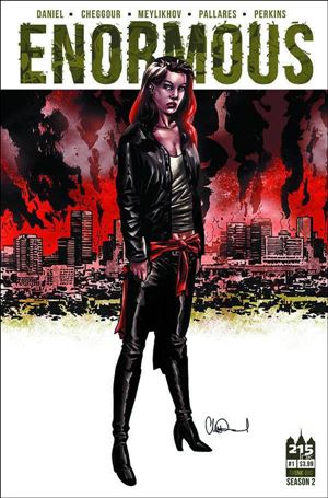 Enormous (2015) issue 1-B Charlie Adlard Cover