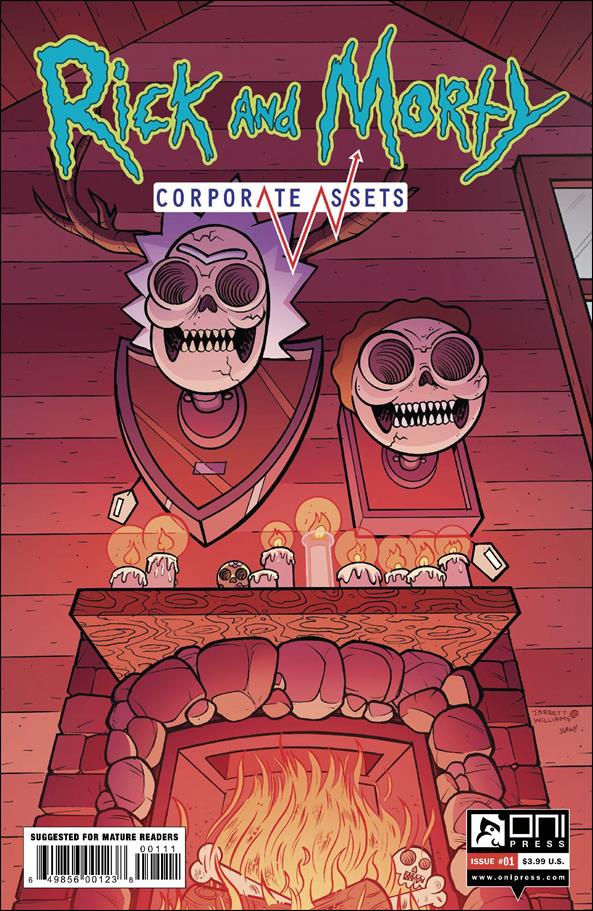 Rick and Morty: Corporate Assets issue 1 Jarrett Williams Cover