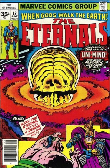 Eternals (1976) issue 12-B 35 Cent Price Cover