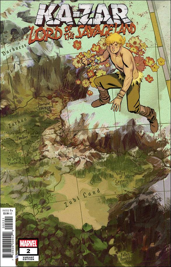 Ka-Zar: Lord of the Savage Land issue 2-C German Garcia 1:10 Cover