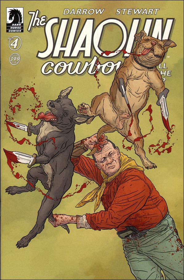 Shaolin Cowboy: Who'll Stop the Reign? issue 4 Geof Darrow Cover