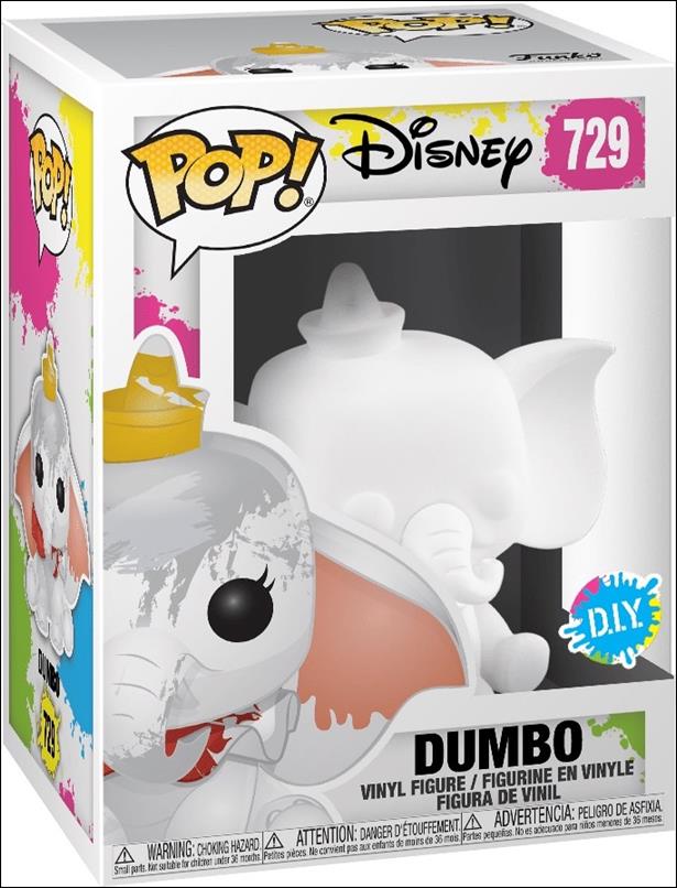 POP! Disney figure 729 Dumbo (DIY) Michaels Exclusive