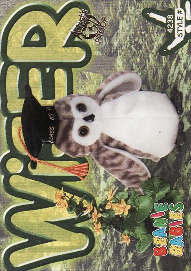 Beanie Babies Series 3 (Artist Proof Parallel Base Set) card 156 Wiser