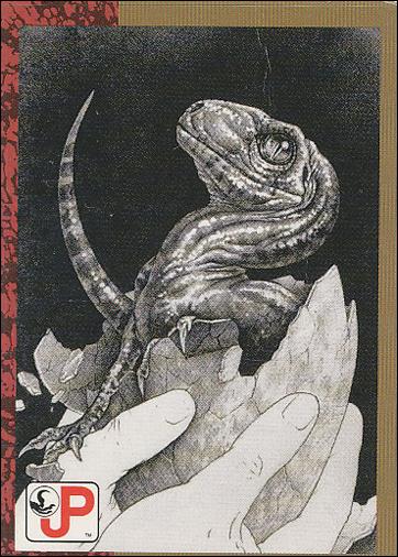 Jurassic Park (Base Set) card 85 Raptor Hatchling