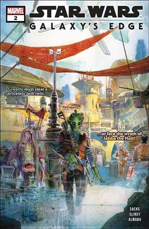 Star Wars: Galaxy's Edge issue 2 Tommy Lee Edwards Cover