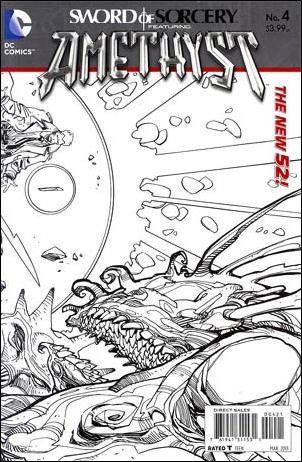 Sword of Sorcery (2012) issue 4-B Wraparound 1:25 Sketch Cover