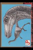 Jurassic Park (Base Set) card 80 Gallimimus