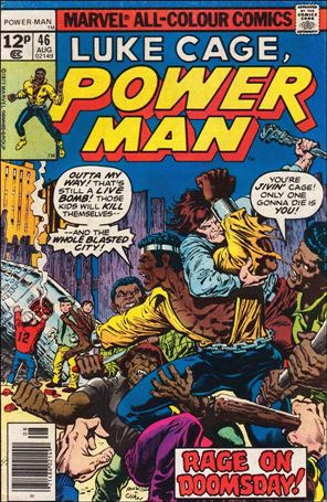 Power Man issue 46-C UK Price Cover