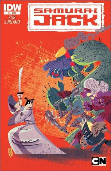 Samurai Jack issue 1 Andy Suriano Cover