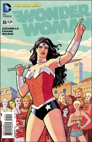 Wonder Woman (2011) issue 35 Cliff Chiang Cover