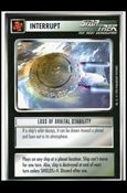 Star Trek: Premiere Unlimited (Base Set) card 129 Loss of Orbital Stability