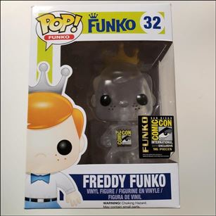 Pop! Funko - Freddy Funko figure 32 Freddy Funko Clear SDCC 1/96