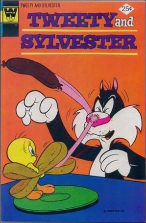 Tweety and Sylvester (1963) issue 52-B Whitman Cover