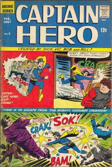 Jughead as Captain Hero issue 3