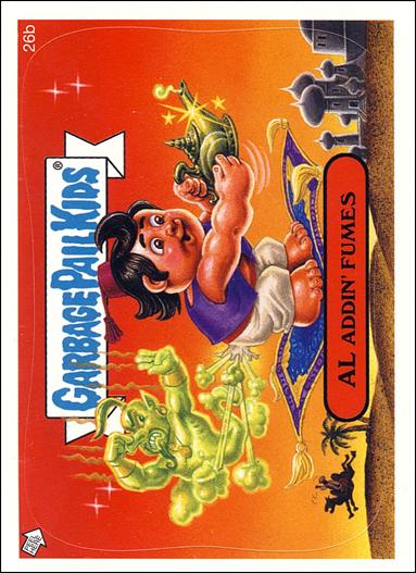 Garbage Pail Kids All-New Series 4 (Base Set) card 26b Al Addin' Fumes