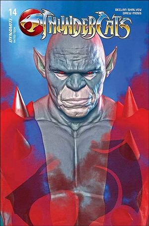 Thundercats (2024) issue 14-X Mark Spears Foil Cardstock Cover