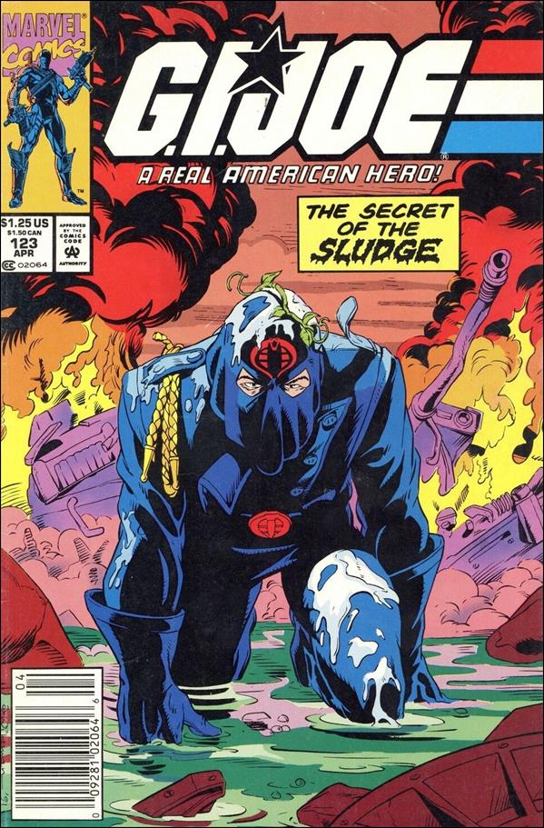 G.I. Joe: A Real American Hero issue 123-B Newsstand Cover