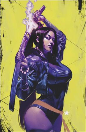 Psylocke (2025) issue 5-F Ben Harvey Virgin 1:50 Cover