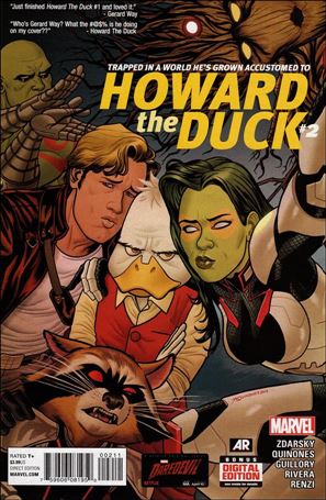 Howard the Duck (2015) issue 2 Joe Quinones Cover 