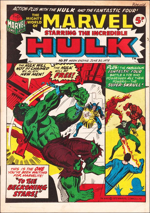 Mighty World of Marvel (UK) (1972) issue 39