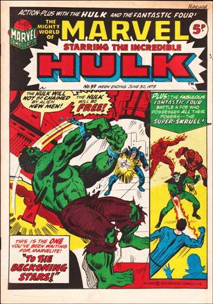 Mighty World of Marvel (UK) (1972) issue 39