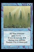 Magic the Gathering: The Dark (Base Set) card 36 Sunken City