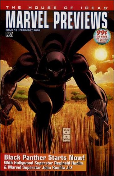 Marvel Previews (2003) issue 16 Flipbook w/ Jimmy Cheung Young Avengers Cover
