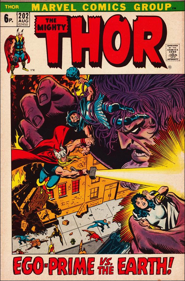 Thor (1966) issue 202-B UK Price Cover