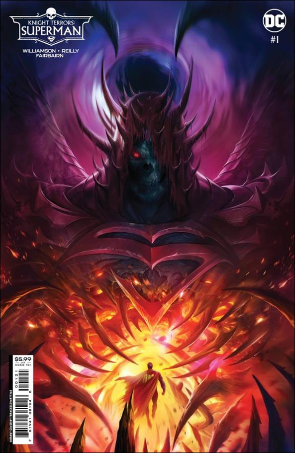 Knight Terrors: Superman issue 1-B Francesco Mattina Cardstock Cover