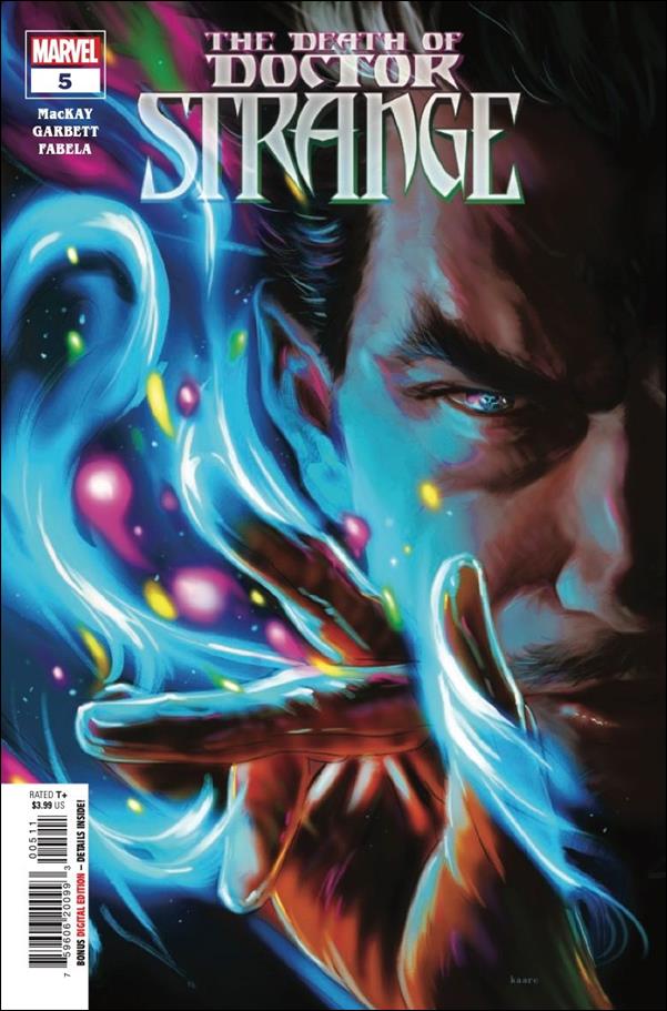 Death of Doctor Strange issue 5 Kaare Andrews Cover