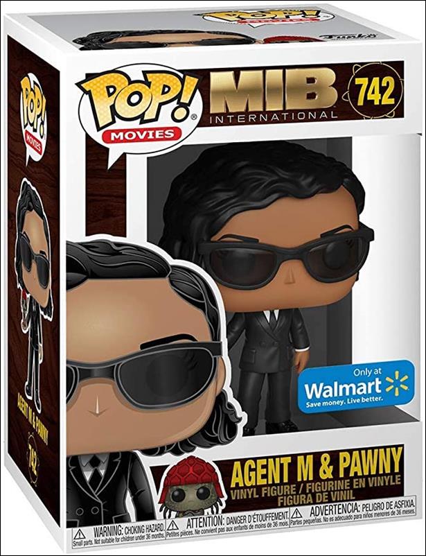 POP! Movies figure 742 Agent M & Pawny Walmart Exclusive