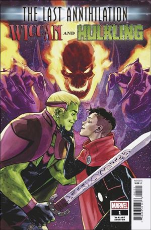 Last Annihilation: Wiccan & Hulkling issue 1-B David Lopez Cover