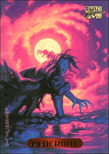 1994 Marvel Masterpieces (Base Set) card 10 Blackout