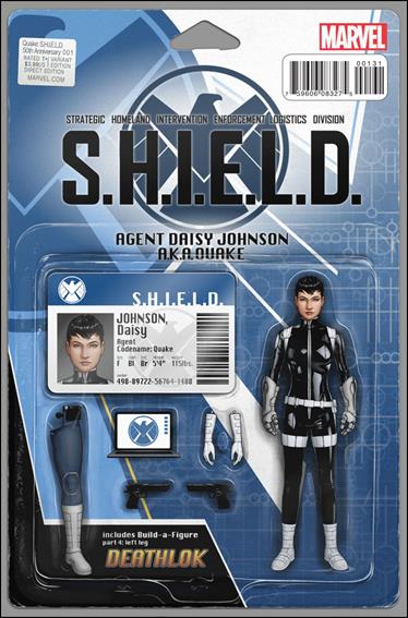 Quake:  S.H.I.E.L.D. 50th Anniversary   issue 1-C John Tyler Christopher Action Figure Cover