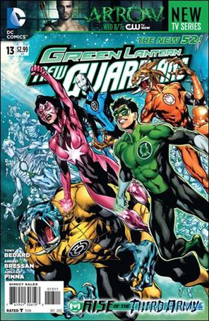 Green Lantern: New Guardians  issue 13 Standard Cover