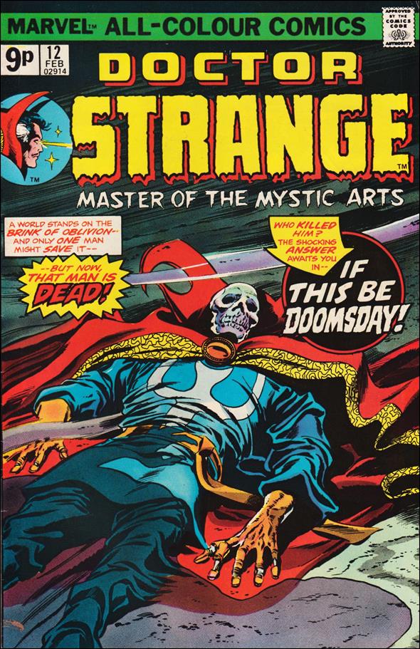 Doctor Strange (1974) issue 12-B UK Price Cover