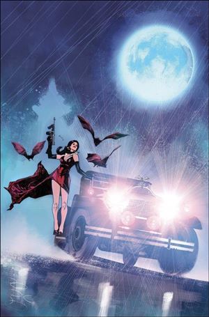 Vampirella vs. the Superpowers issue 4-K Robert Carey 1:20 Virgin Cover