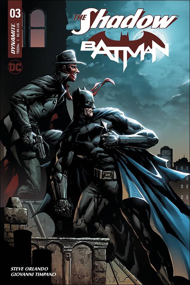 Shadow / Batman issue 3-C Johnny Desjardins Cover