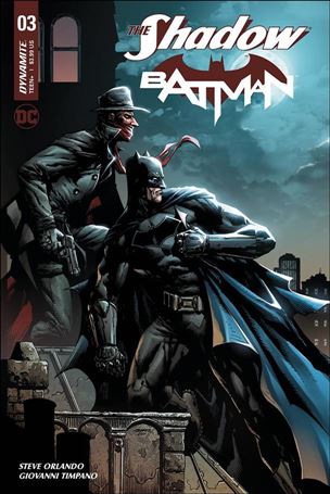 Shadow / Batman issue 3-C Johnny Desjardins Cover