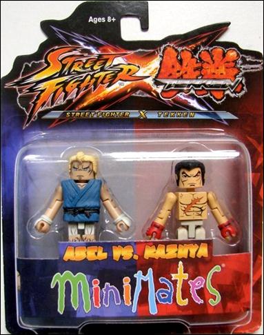 Street Fighter X Tekken Minimates figure 5 Abel vs Kazuya